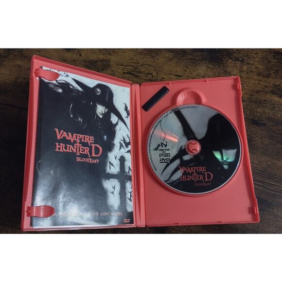 Vampire Hunter D: Bloodlust (DVD, 2002) RARE OOP Anime - Picture 3 of 16